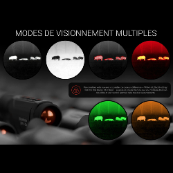 Monoculaire thermique avec télémètre laser intégré ATN BLAZEHUNTER 650 LRF 3.5-28x
