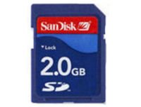 Carte mémoire SD CARD 2 Go high Speed