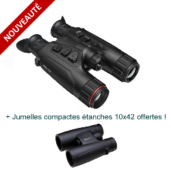 HIKMICRO HABROK 4K HQ35LN - Jumelles multi-spectre avec tlmtre + Jumelles compactes tanches 10x42 offertes !
