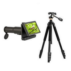KIT DIGITAL OPTIC longue-vue numérique 50x avec écran + Trépied TQ338 360°