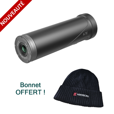 Caméra d'action HIKMICRO HIKCAM A7E - ACTION CAM embarquée + Bonnet offert !