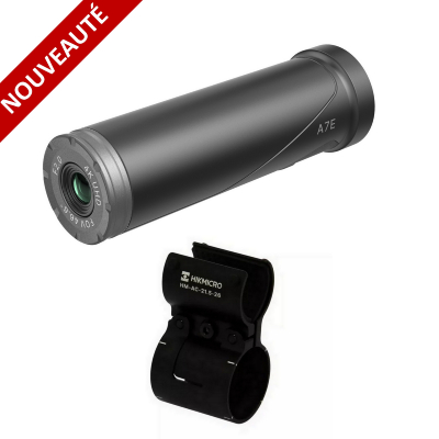 PACK Caméra d'action HIKMICRO HIKCAM A7E + Support de fixation